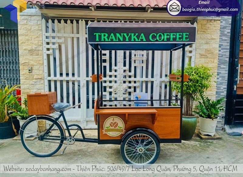5 cấu tạo xe coffee bike giá rẻ phù hợp kinh doanh lưu động
